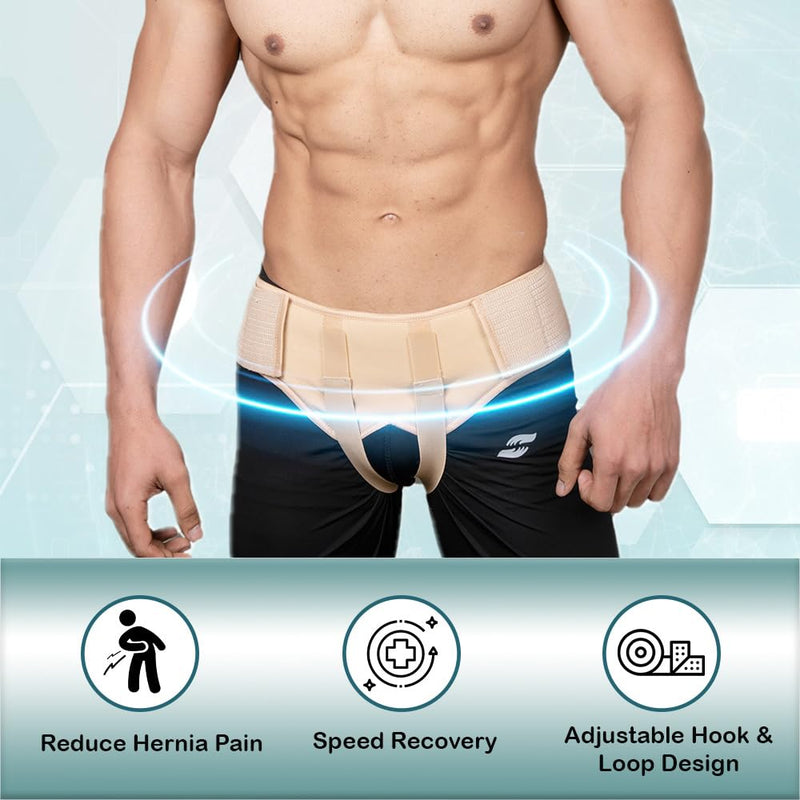 Wonder Care Hernia Belt Double Inguinal Large Sizes