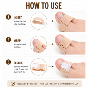 Wonder Care Toe Straightener Hammer Toe Corrector