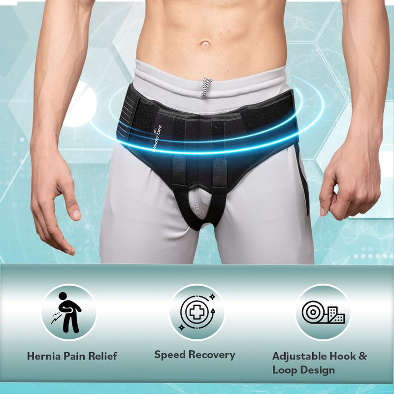 Wonder Care Inguinal Hernia Belt for Men - Post Surgery Support