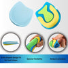 BUY 1 Get 1 FREE Wonder Care Gel Heel Cushion For Heel Pain Relief Women And Men | Silicone Heel Pad | Plantar Fascitis Inserts Heel Spur Pads| Achillies Heel Support| Cushion Heel Inserts | Large
