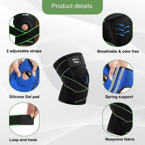 Wonder Care Knee Compression Brace Double Patellar Strap