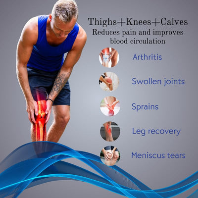 Wonder Care bamboo full leg compression sleeve full knees sleeve for running, volleyball, gym weightlifting bamboo compression leg sleeves knee brace