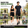Wonder Care Neoprene Blend Adjustable Knee Support With Anti-Slip Silicon Strip,Breathable Patella Knee Brace Cap For Pain Relief,Sports, Arthritis Protection For Men & Women