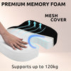 Wonder Care Orthopedic Coccyx Cusion | High Density Memory Foam for Back Pain, Sciatica, Tailbone Relief | 2 Years Warranty