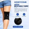Wonder Care Adjustable Wrap Knee Support Brace, Air Mesh Fabric Knee Brace Cap for Pain Relief, Sports, Arthritis, Running Protection