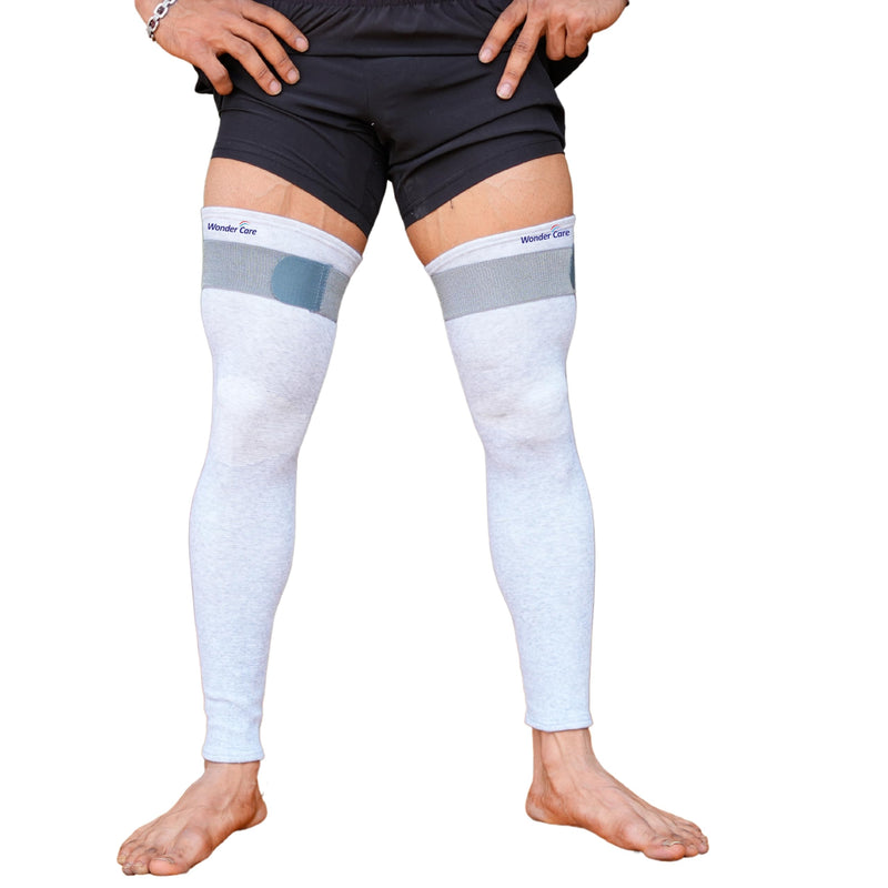 Wonder Care Bamboo Leg Compression Sleeve S FBA
