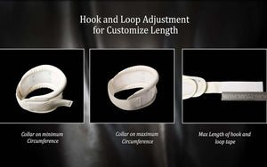 WC- Hard Cervical Collar Neck Support Brace for Neck Pain, Cervical Collar used for supporting, immobilizing or adjusting the neck in the flexion, Hard Cervical Neck Brace Reduce Neck Pain Size-S