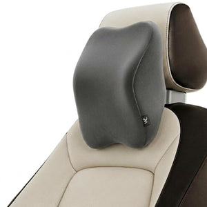 Wonder Care Car Neck Rest Pillow Grey - Memory Foam Cervical Support
