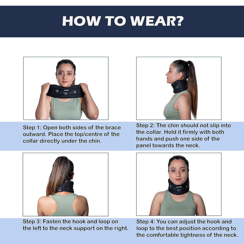 Wonder Care Cervical Collar Extra Large & Special Sizes