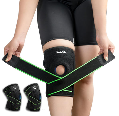 Wonder Care Knee Compression Brace Double Patellar Strap