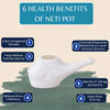 Plastic Neti Pot Jal Neti Nasal Cleansing