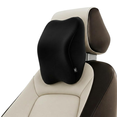 Wonder Care Car Neck Rest Pillow - Ultrasoft Memory Foam Neck Pillow for Car & Office Chair | Cervical Neck Support Cushion | Washable Velvet Cover | Head Rest for Long Drives