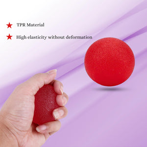 Wonder Care Foot Massager Ball Red Silicon