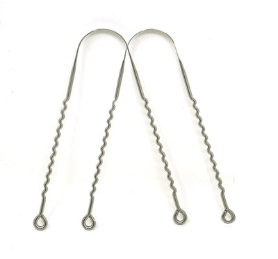 Wonder Care Stainless Steel Tongue Cleaner Scraper