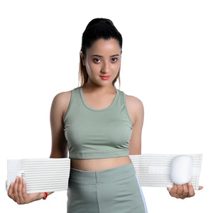 Wonder Care White Umbilical Hernia Belt All Sizes