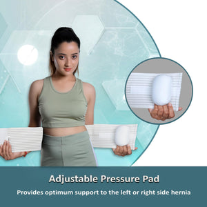 Wonder Care White Umbilical Hernia Belt All Sizes