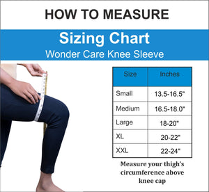 Wonder Care Knee Cap Support - Stretchable Knee Brace