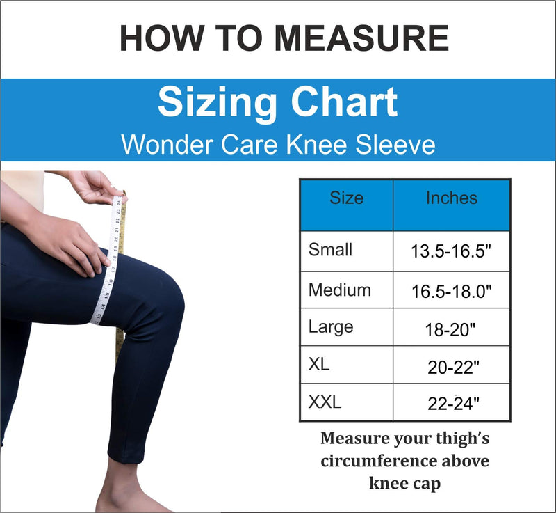 Wonder Care Knee Cap Support - Stretchable Knee Brace
