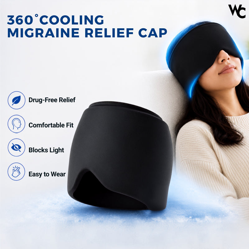 Wonder Care Hot & Cold Therapy Migraine Relief Cap