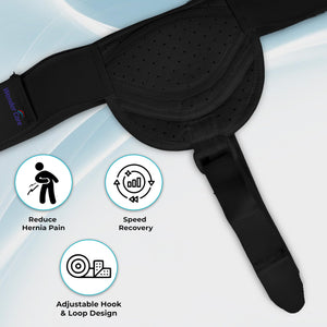 Wonder Care Hernia Belt Grey XXL & FBA