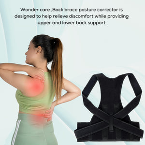 Wonder Care Posture Corrector Neoprene Black