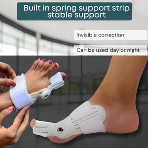 Wonder Care Bunion Splint for men and women Orthopedic Bunion Toe Straightener Hallux Valgus Constructed for Toe Alignment and Pain Relief Toe Corrector