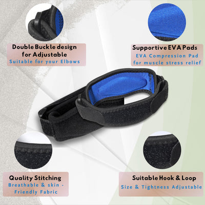 Wonder Care Tennis Elbow Support Pro - Epicondylitis Brace