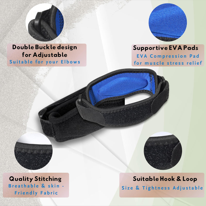 Wonder Care Tennis Elbow Support Pro - Epicondylitis Brace