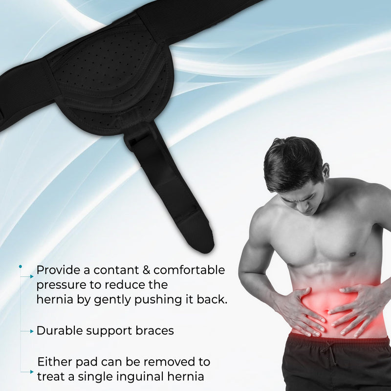 Wonder Care Hernia Belt Grey XXL & FBA