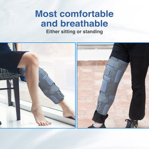 Wonder Care Knee Immobilizer Grey S FBA & XXL