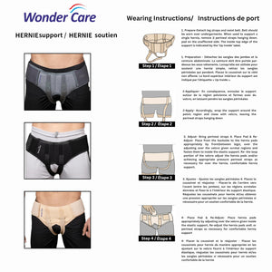 Wonder Care Hernia Belt Double Inguinal Large Sizes