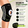 Wonder Care Neoprene Blend Adjustable Knee Support With Anti-Slip Silicon Strip,Breathable Patella Knee Brace Cap For Pain Relief,Sports, Arthritis Protection For Men & Women