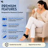 Wonder Care Heel Pads for Heel Pain Relief | Silicone Gel Heel Protector for Women & Men | Shoe Heel Cushion for Plantar Fasciitis, Shoe Bite Protection, Arch Support, Foot Comfort | 1 Pair