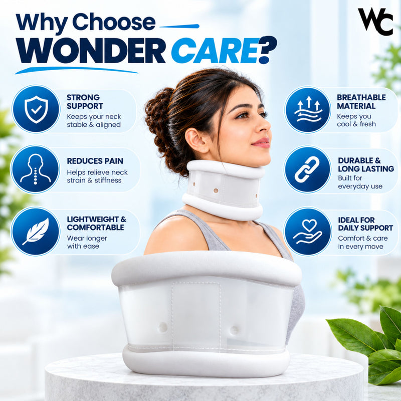 Wonder Care Hard Cervical Collar CR Model Extra