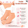Silicone Heel Protector Socks for Cracked Women & Men | Pain Relief Gel | Foot Alignment | Moisturizing Crack Repair | Arch Support Pad Care Protector