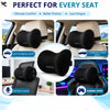 Wonder Care Car Neck Rest Pillow | Memory Foam Neck Support Pillow for Car Seat | Ergonomic Headrest Cushion for Driving, Travel| Soft Neck Cushion | Universal Size