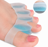 Silicone Toe Separator For Feet Gel Toe Pads Toe Big Toe Corrector Bunion Toe Straightener Yoga Toe Stretcher Hammer Toe Bunion