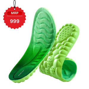 Memory Foam Shoe Insoles For Women Shock Absorbing Sports Shoe Insoles For Men And Women Cuttable Soft Breathable Honeycomb Orthotic Replacement Inserts